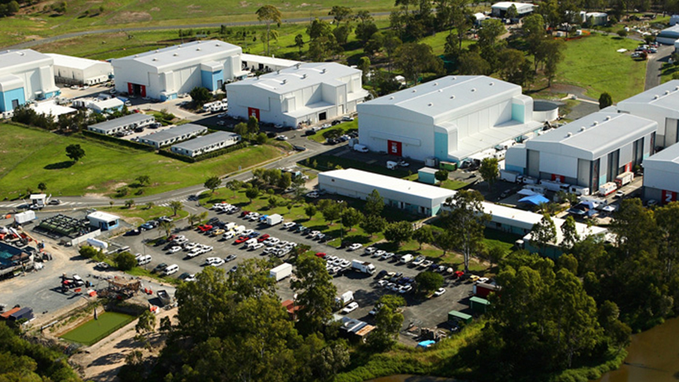 Village Roadshow Studios aerial